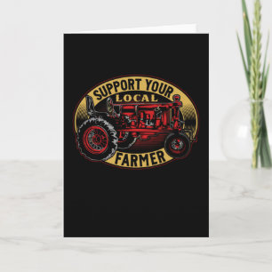 Support Your Local Farmer Card