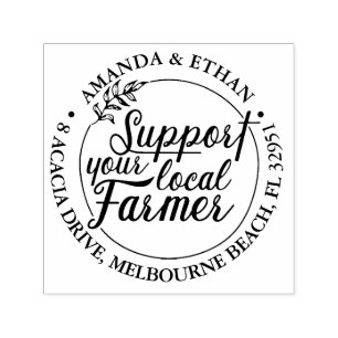 Support Your local Farner Theme Self-inking Stamp