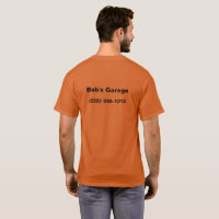 Support Your Local H**ker with Garage Name Number