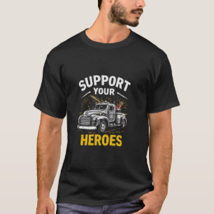 Support YOUR LOCAL HEROES Vintage Support T-Shirt