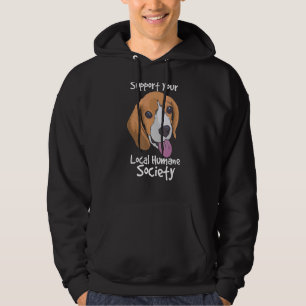 Support Your Local Humane Society Animal Rescue Do Hoodie