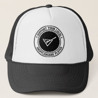 Support Your Local Shuffleboard Player Trucker Hat