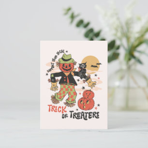 Support Your Local Trick Or Treaters Postcard