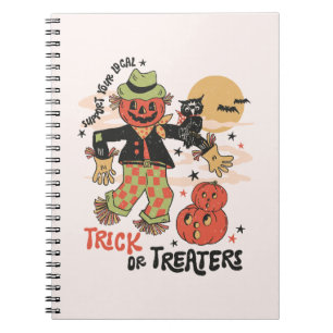 Support Your Local Trick Or Treaters – Vintage Notebook