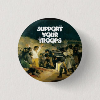 Support Your Troops 3 Cm Round Badge