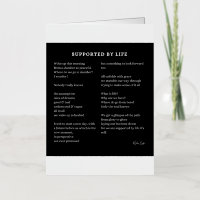 Supported by life self love encouragement poem 