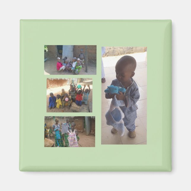 Supporting Batti Village Children Magnet (Front)