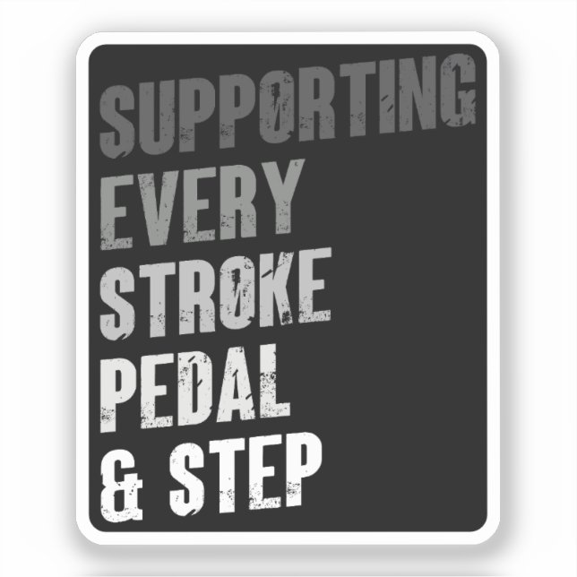 Supporting Every Stroke Pedal & Step - Multisport  (Front)