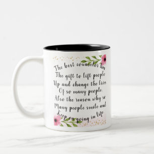 Supporting Good Counsellors Two-Tone Coffee Mug