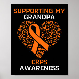 Supporting My Grandpa Rsd Crps Awareness Month Ora Poster
