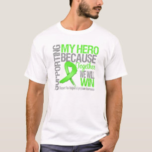 Supporting My Hero - Non-Hodgkins Lymphoma T-Shirt