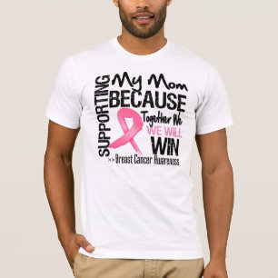 Supporting My Mum - Breast Cancer Awareness T-Shirt