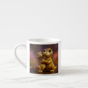 Supportive Dino Comfort Scene Espresso Cup