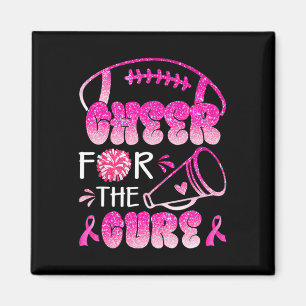 Supportive Family Breast Cancer Awareness Cheer fo Magnet