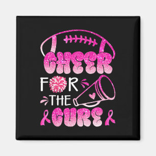 Supportive Family Breast Cancer Awareness Cheer Fo Magnet