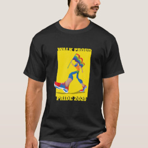 Supportive Walk Proud LGBTQ T-Shirt