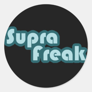 Supra Freak Classic Round Sticker