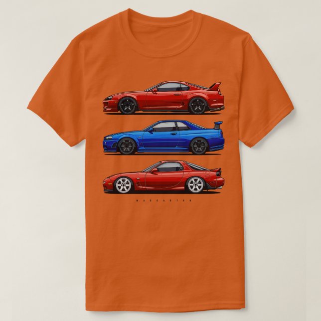 Supra Skyline RX7 T-Shirt (Design Front)