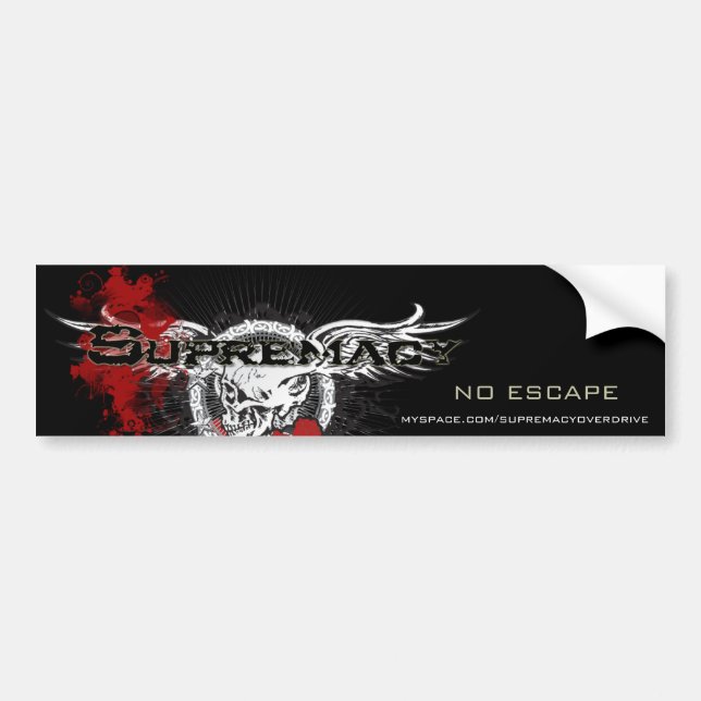 Supremacy Stickers NO ESCAPE (Front)