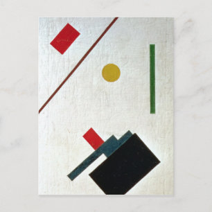 Suprematist Composition, 1915 Postcard