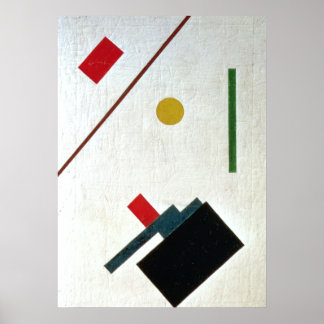 Suprematist Composition, 1915 Poster