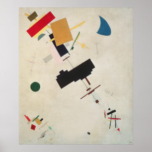 Suprematist Composition No.56, 1936 Poster