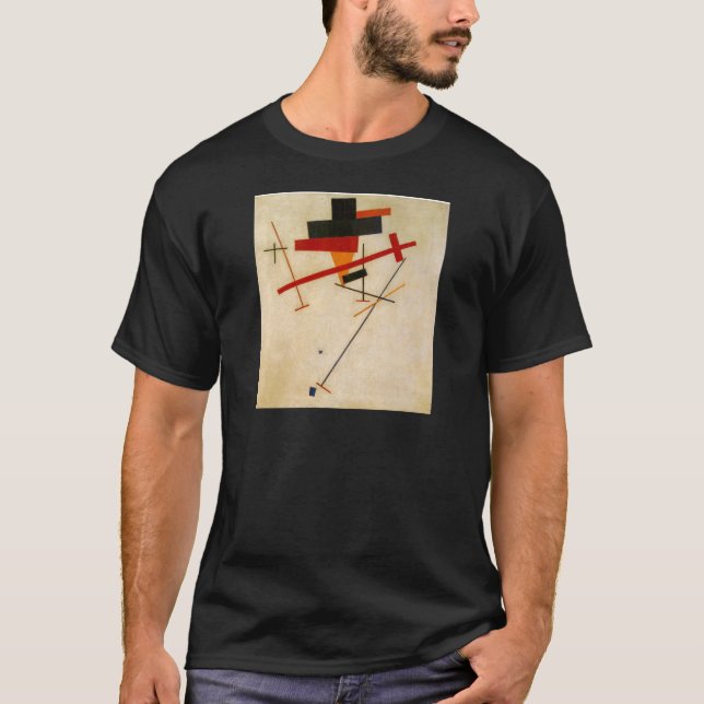 Suprematist Painting by Kazimir Malevich T-Shirt (Front)