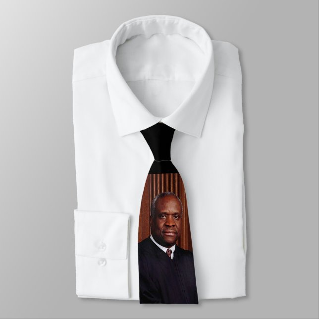 Supreme Court Justice Clarence Thomas Tie (Tied)