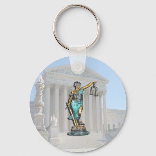 SUPREME-CT-LADY-JUSTICE KEY RING (Front)