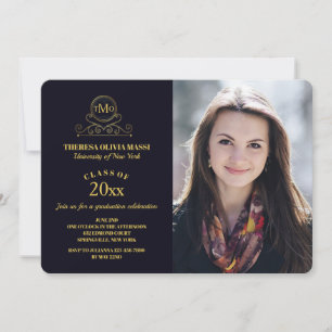 Supreme Graduate Photo Invitation