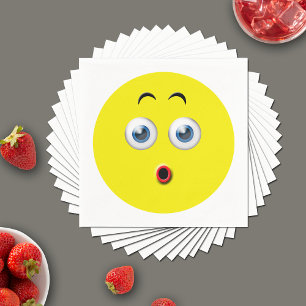 Suprise Emoji Napkin