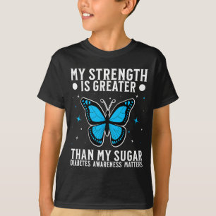Suprt Diabetes Awareness Month Diabetes For Women  T-Shirt