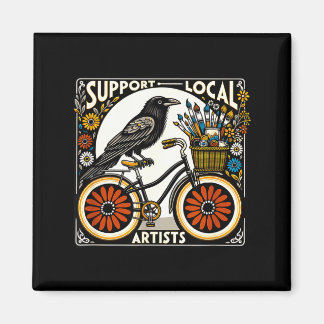 Suprt Local Artists  Magnet