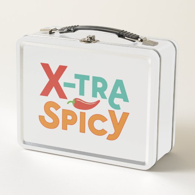 Sure, here is a lunch box design  the text "X-tr (Front)