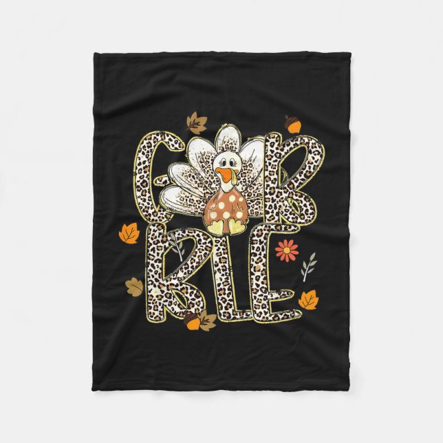 Sure I Yam Funny Matching Couples Halloween Thanks Fleece Blanket (Front)