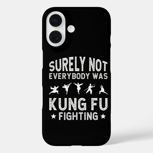 Surely Not Everybody Was Kung Fu Fighting Case-Mate iPhone Case (Back)