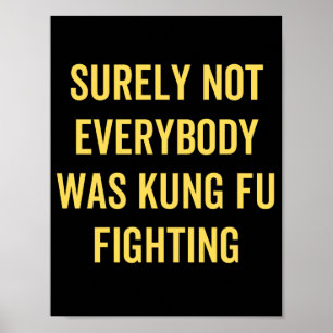 Surely Not Everybody Was Kung Fu Fighting Poster