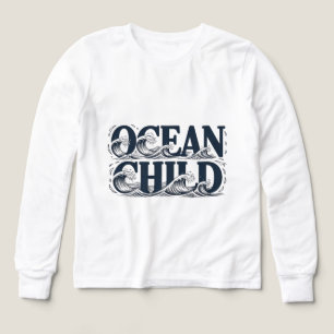 Surf Aesthetic Ocean Child Wave Graphic