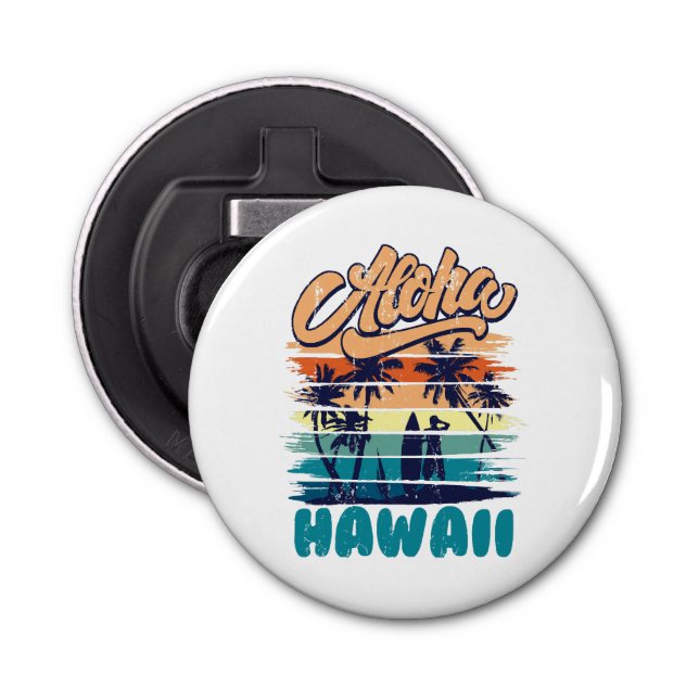 Surf - Aloha Hawaii Bottle Opener (Front)