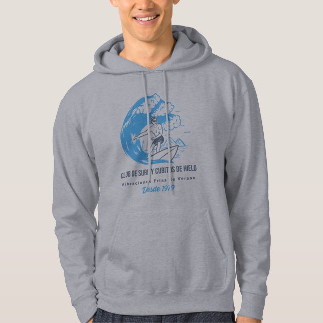 Surf and Ice Cube Club Hoodie (Front)