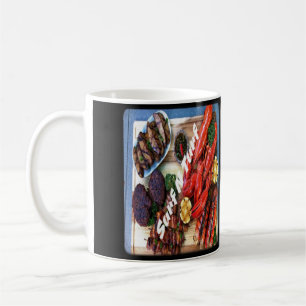 Surf And Turf Dinner Coffee Mug
