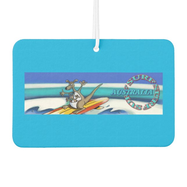 Surf Australia car air freshener (Front)
