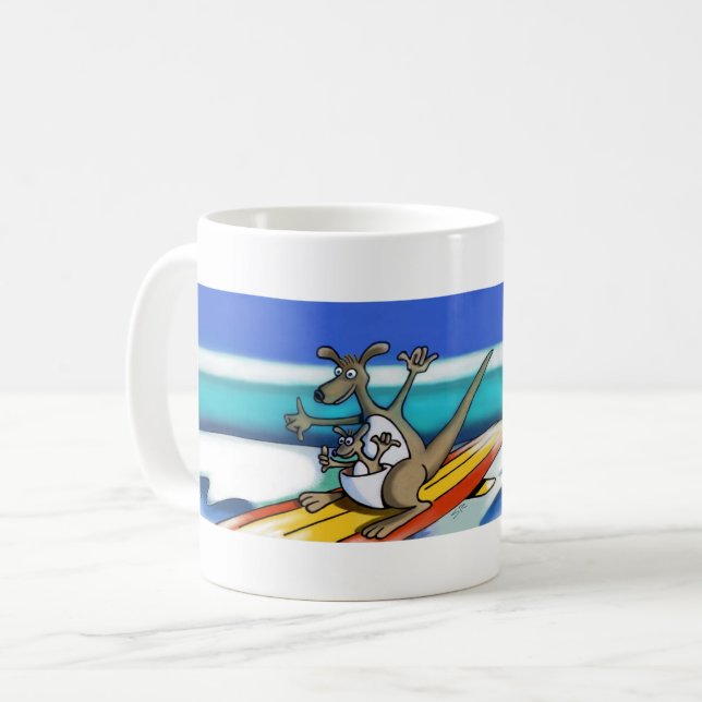 Surf Australia mug (Front Left)