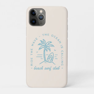 Surf beach club surfing ocean aesthetic quotes Case-Mate iPhone case