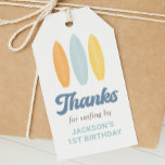 Surf Beach Kids Birthday Party  Gift Tags<br><div class="desc">Say thank you to your little one's birthday guests with these favour tags,  featuring colourful watercolor surfboards.</div>