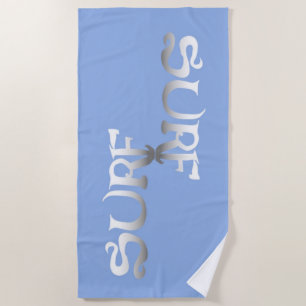 Surf beach towel