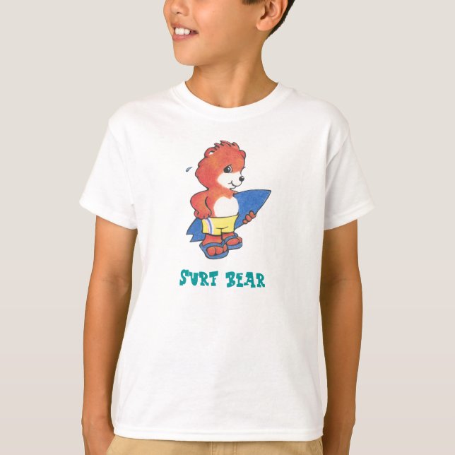 Surf bear T-Shirt (Front)