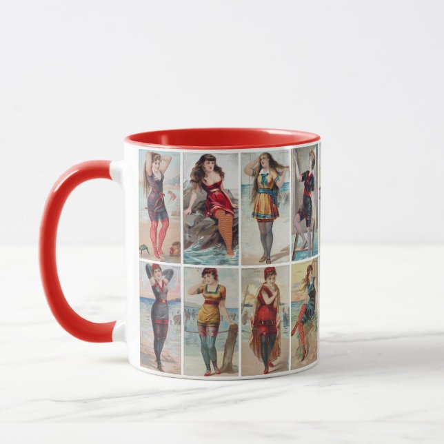 Surf Beauties of 1889 Mug (Left)