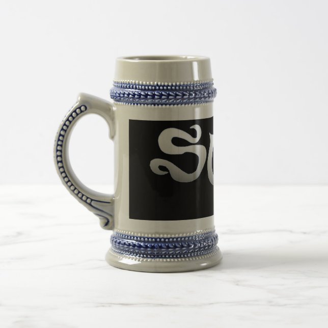 Surf black blue stein (Left)