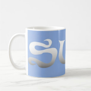 Surf blue mug